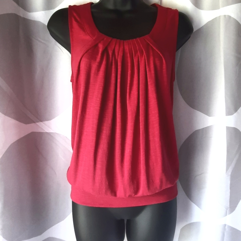 Loft Berry Red Top